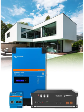 Paquete inversor Victron 3 kVA + batería Pylontech 4,8 kWh