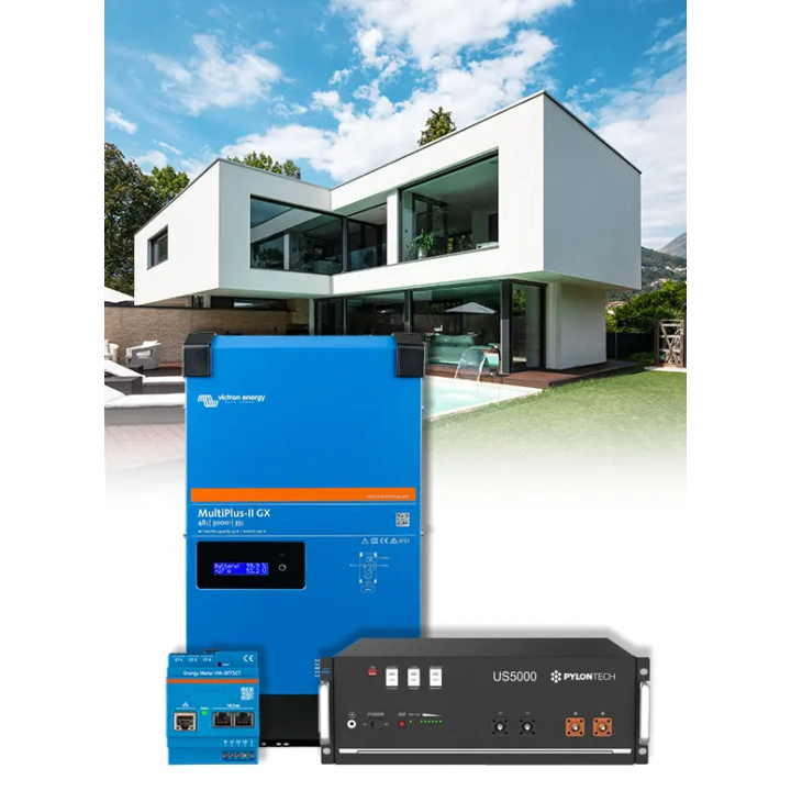 Victron 3 kVA inverter pack + Pylontech 4.8 kWh battery