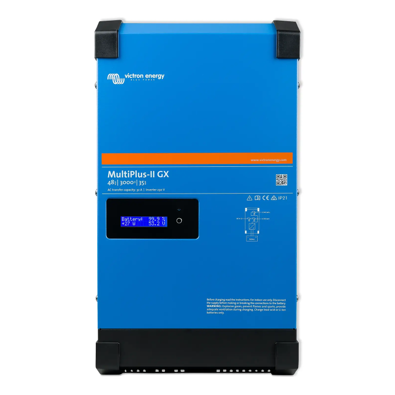 Inverter Pack Mono 3 kW – Battery 4.80 kWh – Victron — vue 3
