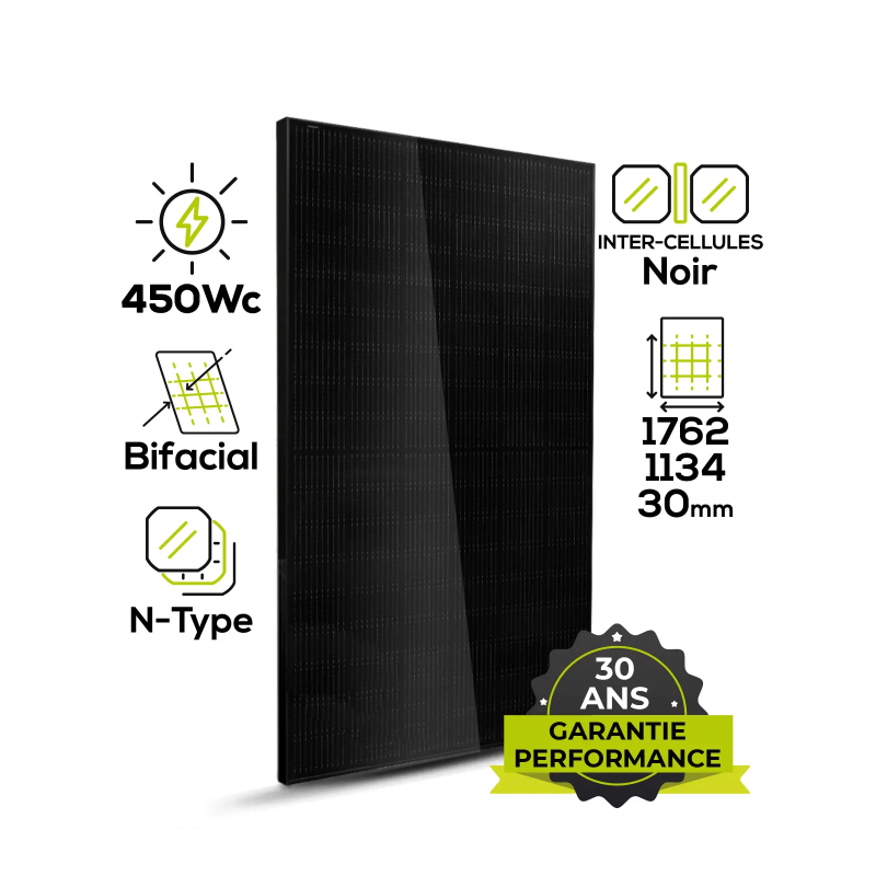 Q-SUN Qrystal N8 450Wp Bifacial N-Type Solar Panel | Wattuneed