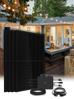 Kit de autoconsumo con 4 paneles Astro 2000 W | Wattuneed