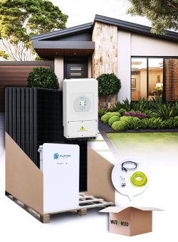 Zonnepaneel Kit Zelfverbruik 5,4 kWp – Mono 5 kW – Batterij 5,12 kWh