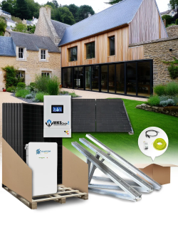 Solar-Kit Eigenverbrauch 2,7 kWp – Mono 6,5 kW – Batterie 5,12 kWh