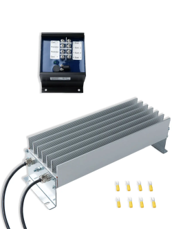 Regulador de carga Superwind SCR 24 V + resistencia de carga