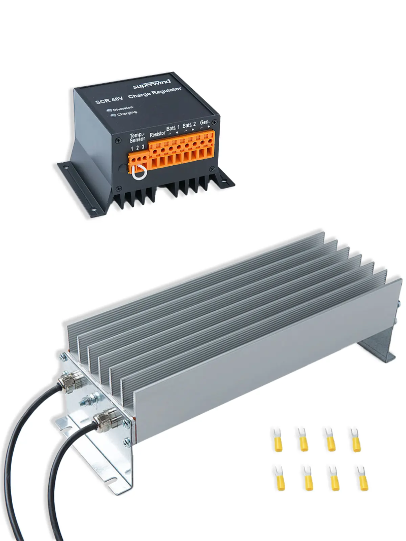 Superwind SCR 48V Charge Controller + Load Resistor