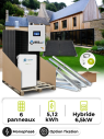 Kit Solaire Autoconsommation 2,7 kWc – Mono 6,5 kW – Batterie 5,12 kWh