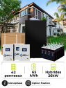 Kit Solar Autoconsumo 18,9 kWp – Mono 20 kW – Batería OPzS 65 kWh