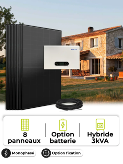 Kit Solaire 3,6kWc AIKO 470W + Sofar ESI-3K-S1 | Wattuneed