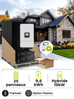 Solar-Kit 11,3 kWp Tri 10 kW + Batterie 9,6 kWh