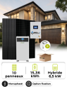 Kit Solar Aislado 4,5 kWp – Mono 6,5 kW – Batería 15,0 kWh