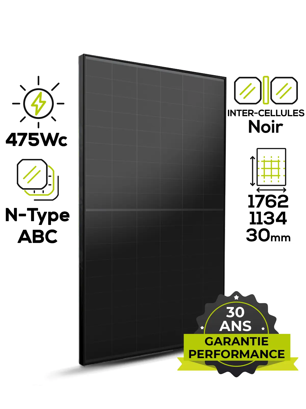 Panneau solaire AIKO Neostar 3S 475Wc mono glass Gen3