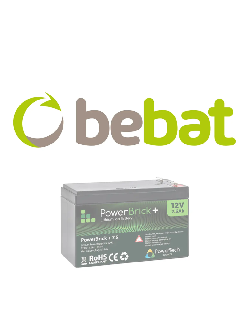 Umweltabgabe Bebat PowerBrick+ PB+12/7,5 – 7,5 Ah