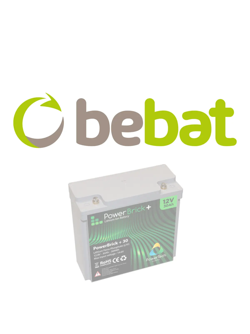 Milieuheffing Bebat PowerBrick+ PB+12/30 - 30 Ah