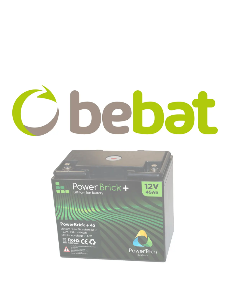 Tasa medioambiental Bebat PowerBrick+ PB+12/45 - 45 Ah