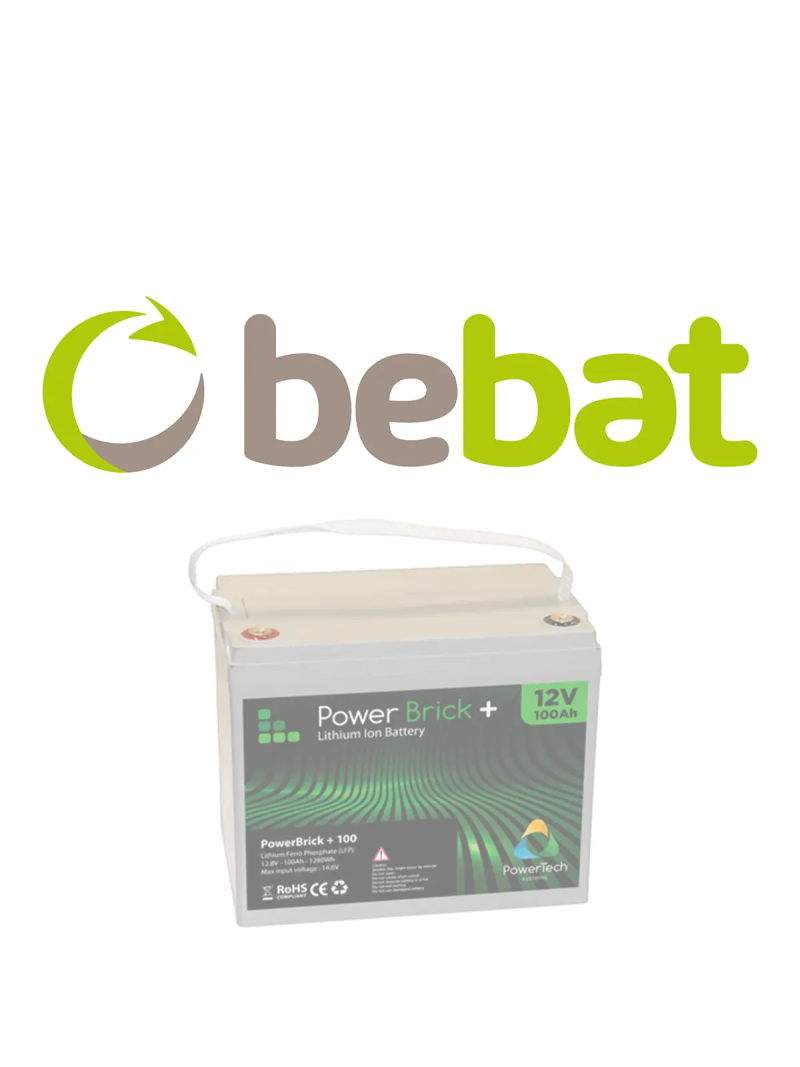 Milieuheffing Bebat PowerBrick+ PB+12/100 - 100 Ah