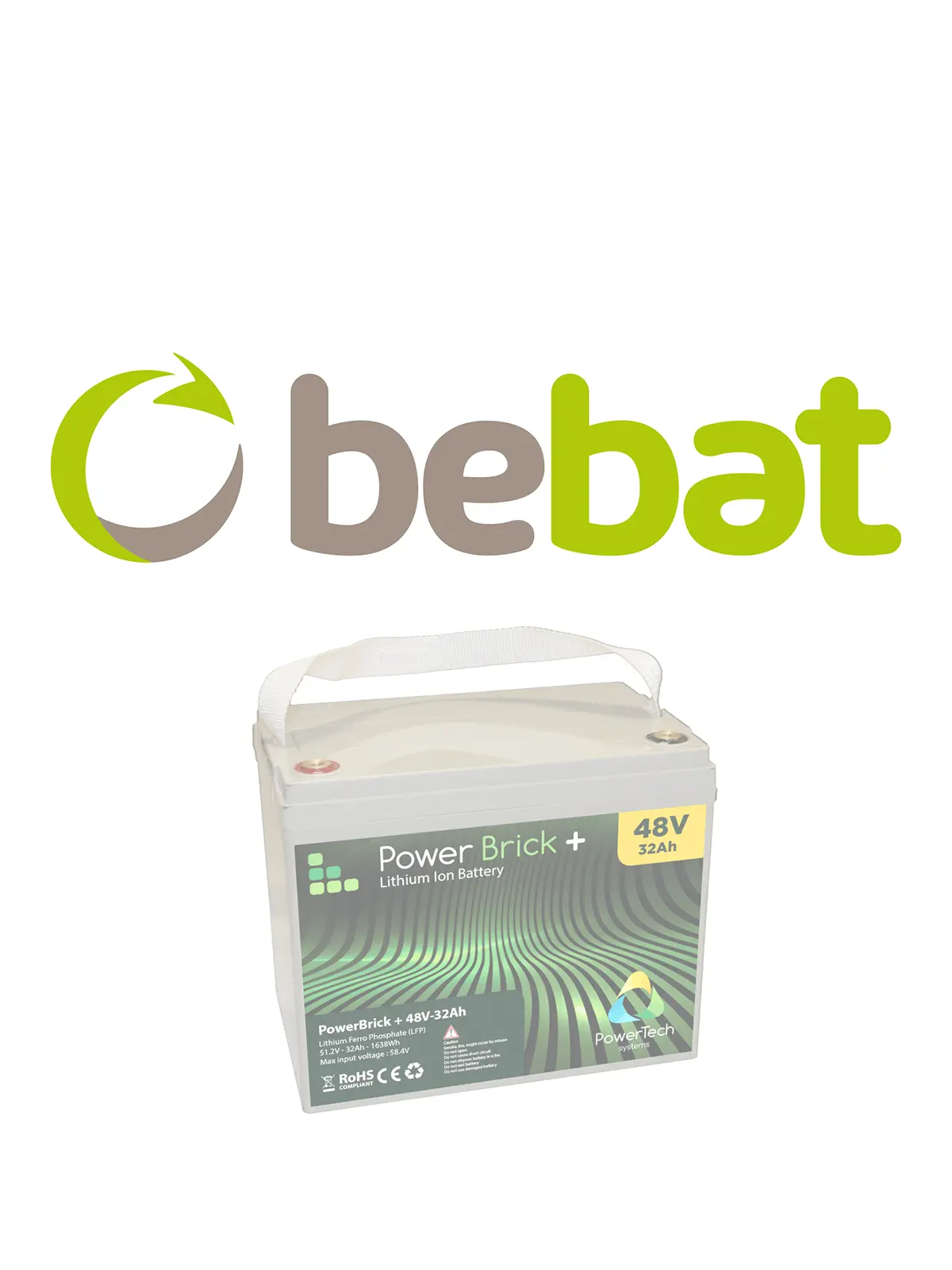 Umweltabgabe Bebat PowerBrick+ PB+48/32 – 32 Ah