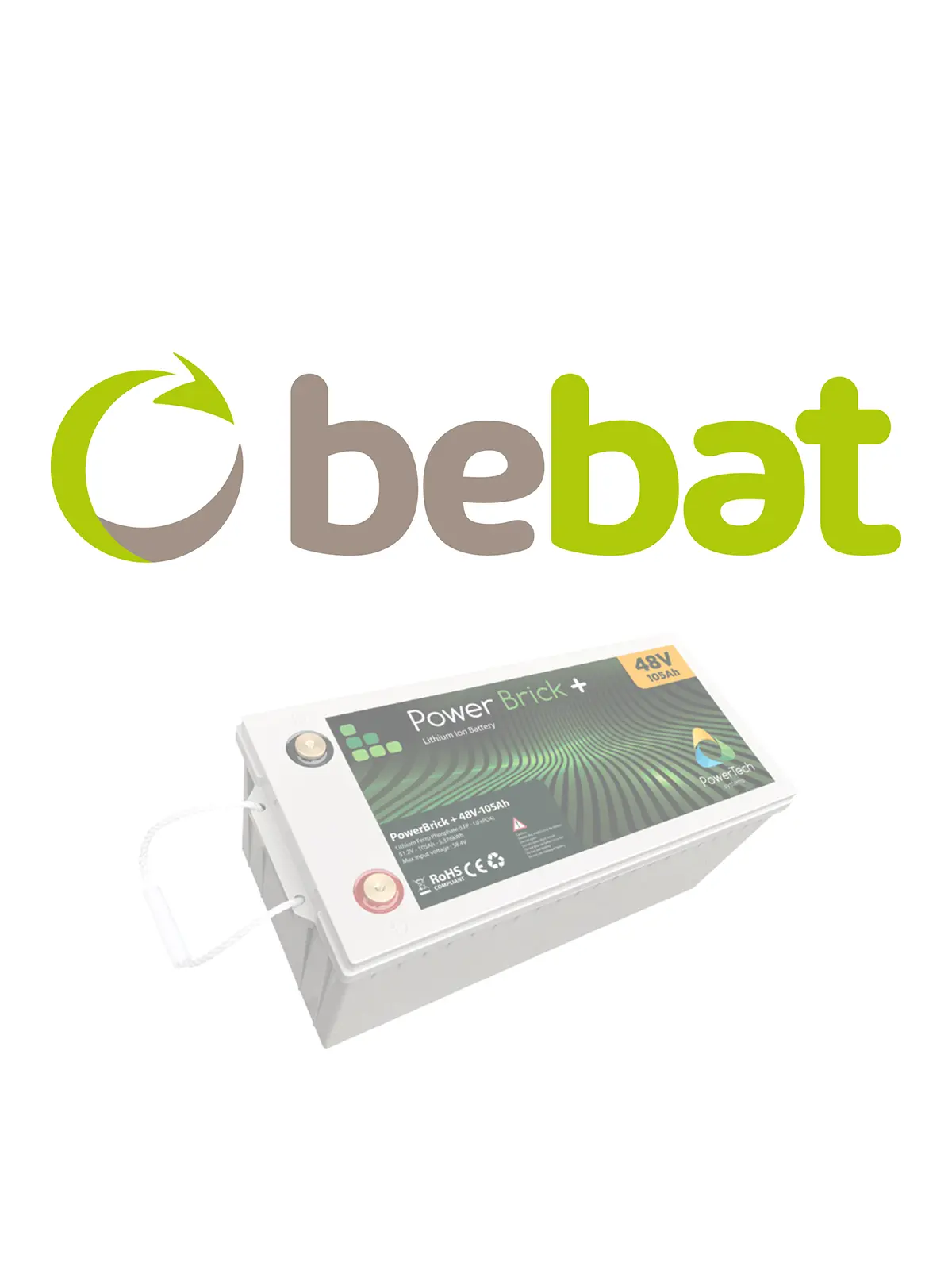 Cotisation environnementale Bebat PowerBrick+ PB+48/105 - 105 Ah