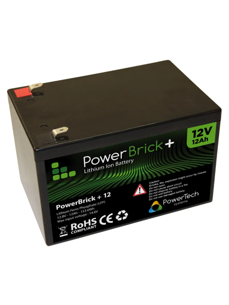 Batterie lithium PowerBrick+ PB+12/12 - 12 Ah 12,8 V LiFePO4