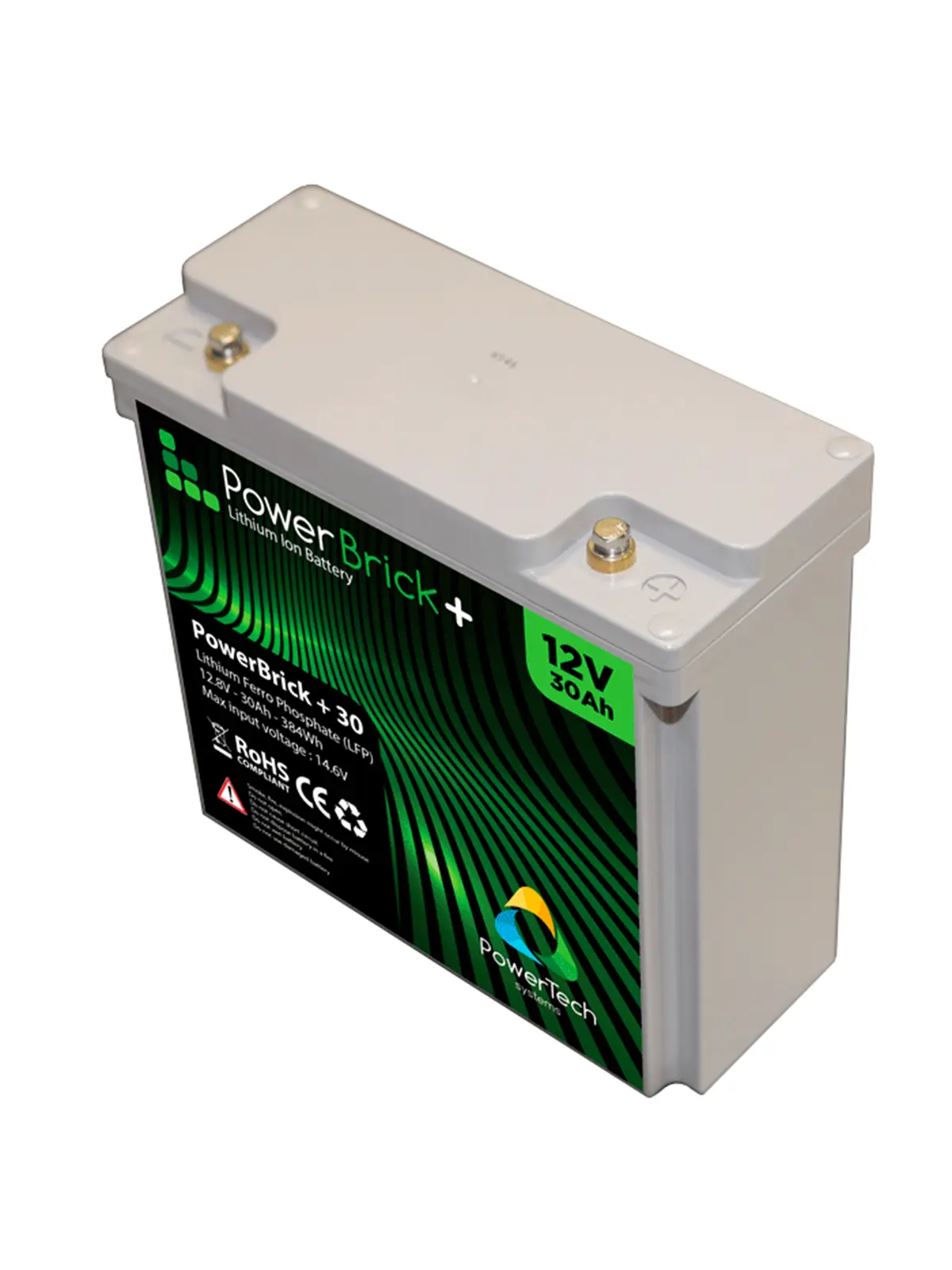 Lithium-Akku PowerBrick+ PB+12/30 – 30 Ah, 12,8 V, LiFePO4