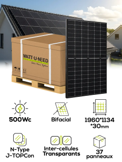 Palette 37 x Jolywood 500W N-Type bifacial Full Black