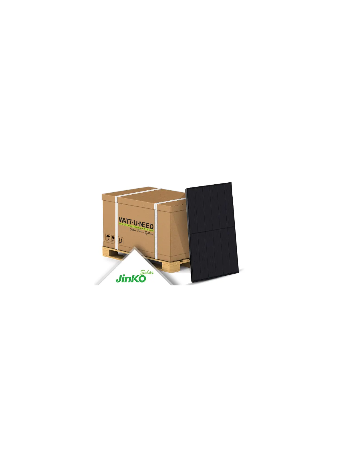 Palette mit 37 Modulen Jinko Solar Tiger Neo III 470 W, 5,5 % MwSt.