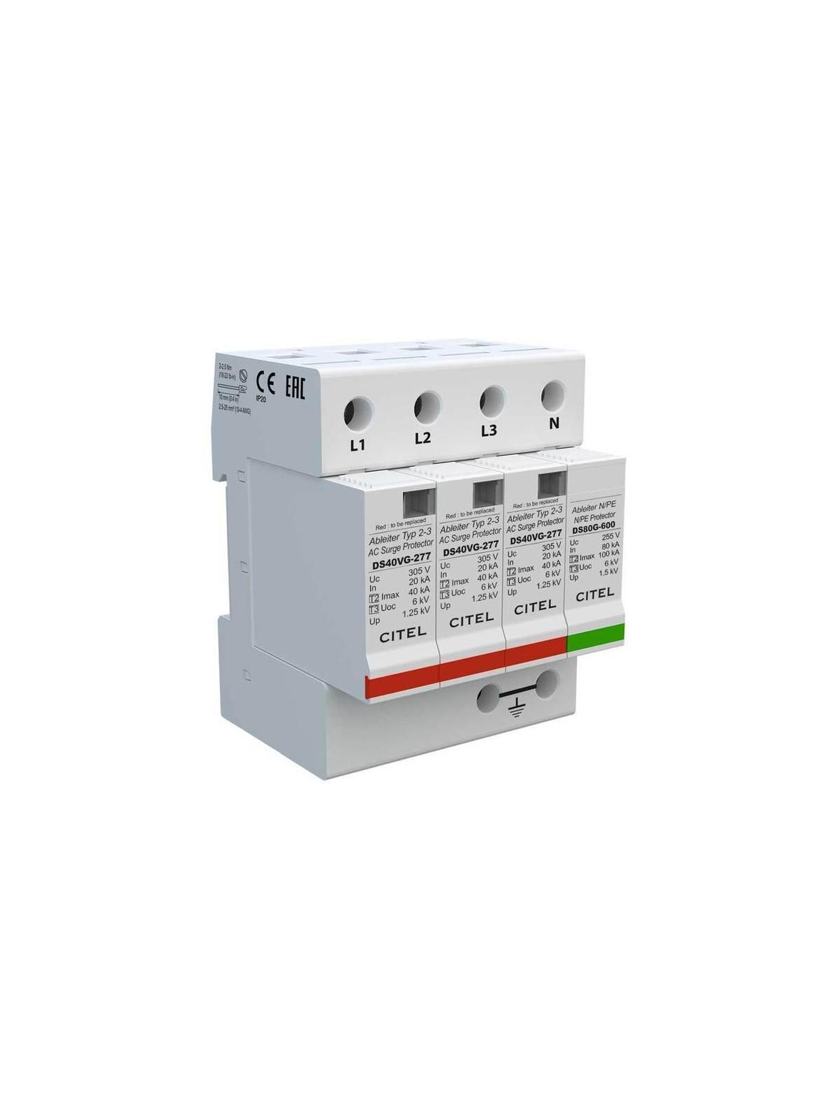SMA AC Surge Arrester Type II III STP60-10 SHP75-10