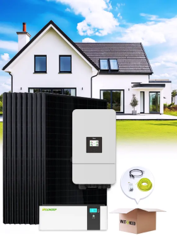 Kit Solaire Autoconsommation 11,3 kWc – Tri 8 kW – Batterie 16 kWh