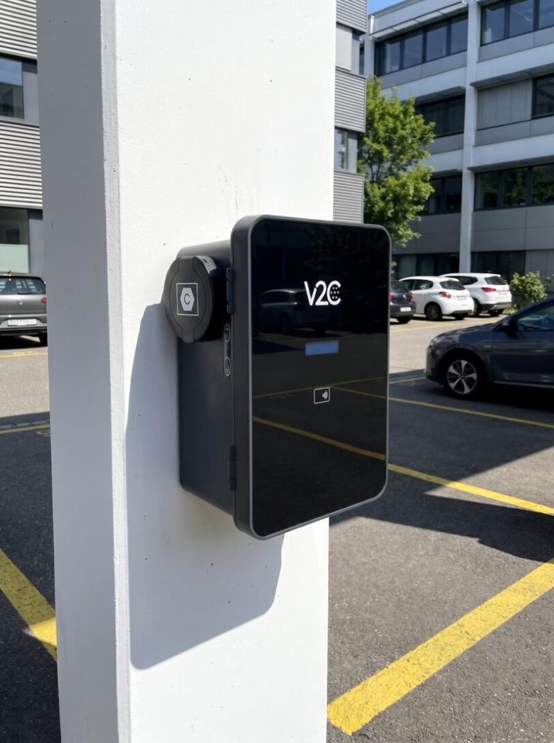 Borne de recharge V2C Trydan Pro 22 kW MID