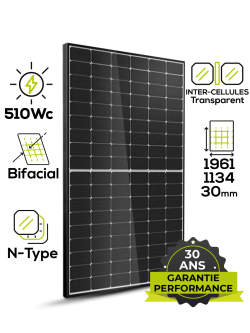 Jinko Solar Tiger Neo 510 Wp N-Typ bifaziales Solarmodul | CRE4 PPE2