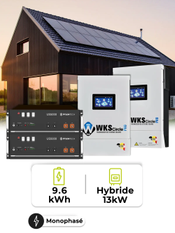 13 kW Mono Inverter Pack – 9.60 kWh Battery
