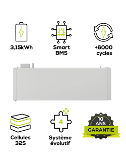 Fronius Reserva-zonnebatterij - Modulaire hoogspanningsopslag 3,15 kWh