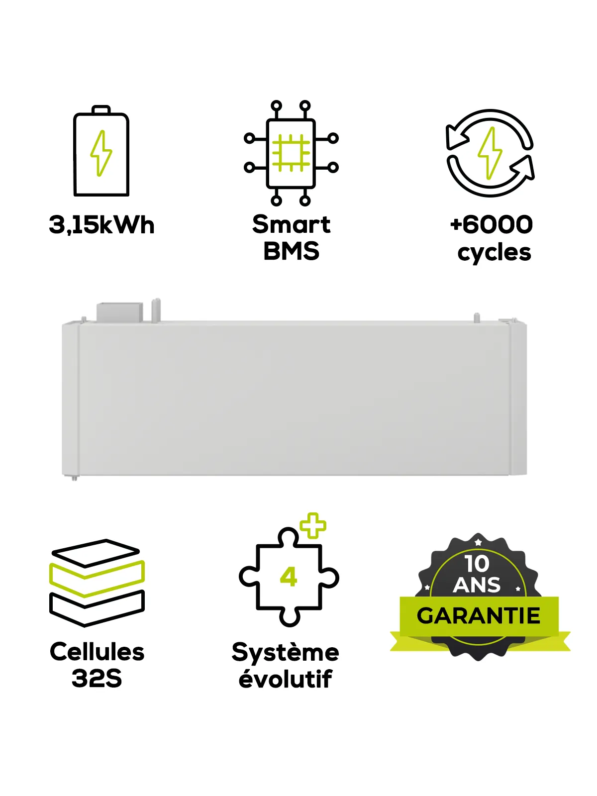 Fronius Reserva Solarbatterie – Modularer Hochspannungsspeicher 3,15 kWh