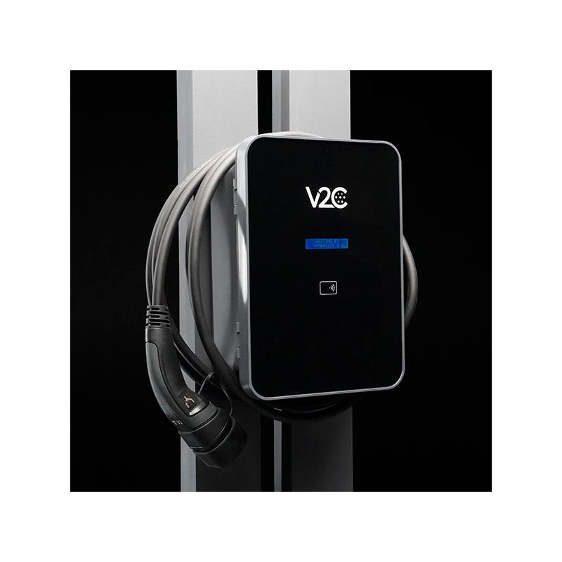 V2C Trydan 22 kW Wallbox - 10 m Typ-2-Kabel