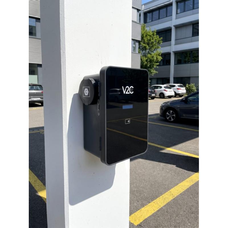 V2C Trydan 22 kW Wallbox - 10 m Typ-2-Kabel