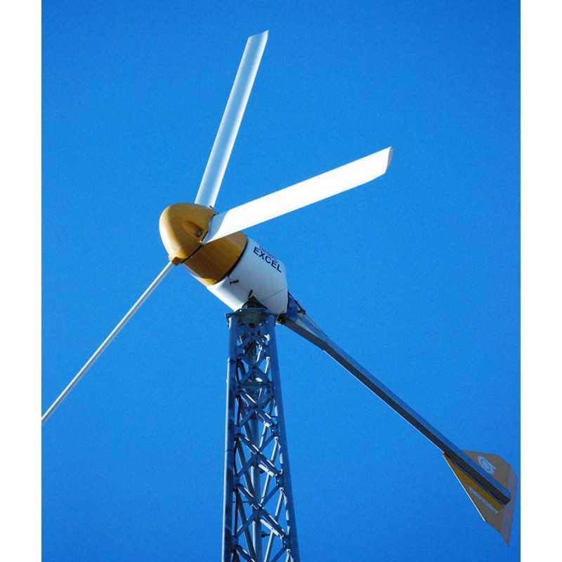 10kW Bergey Excel wind turbine 230 VAC or 48 VDC