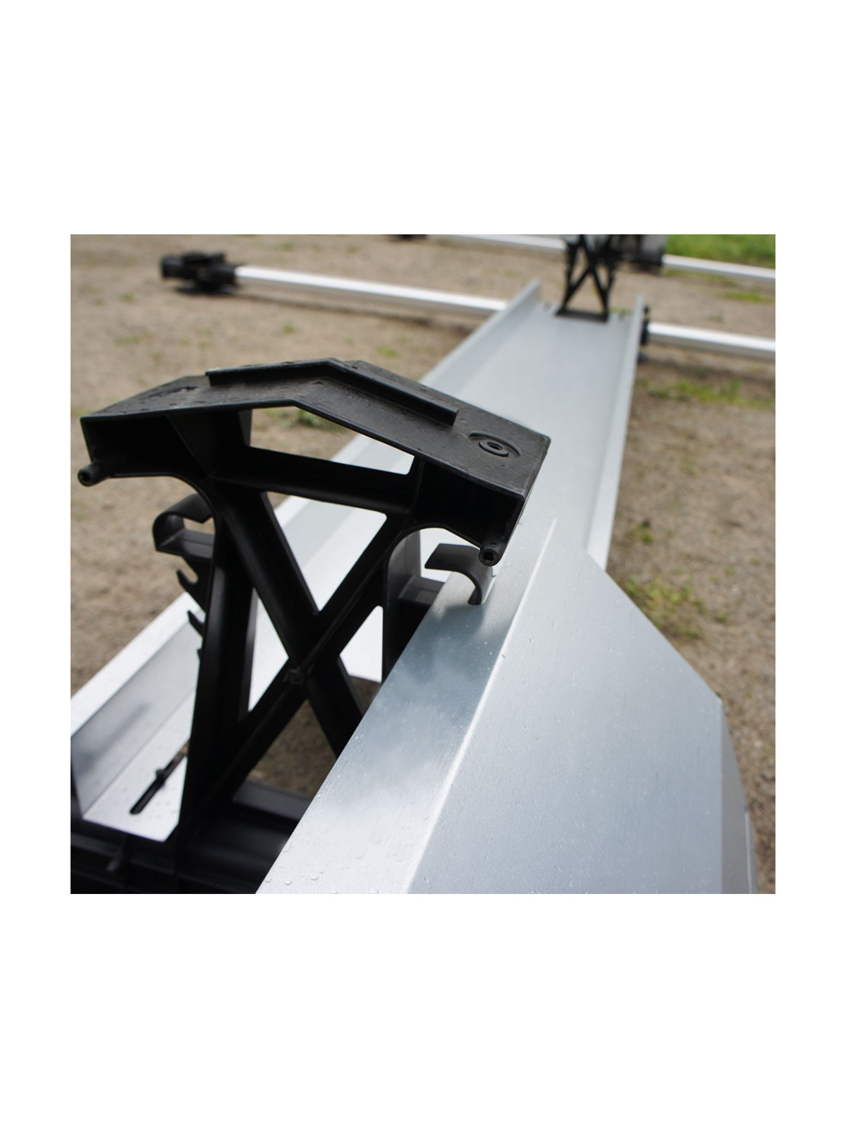 Deflector de viento trasero para el sistema de montaje FlatFix