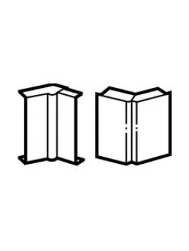 Variable inside/outside angle chute