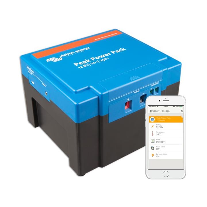 Victron peak power pack 12.8 V - 8 to 40 A