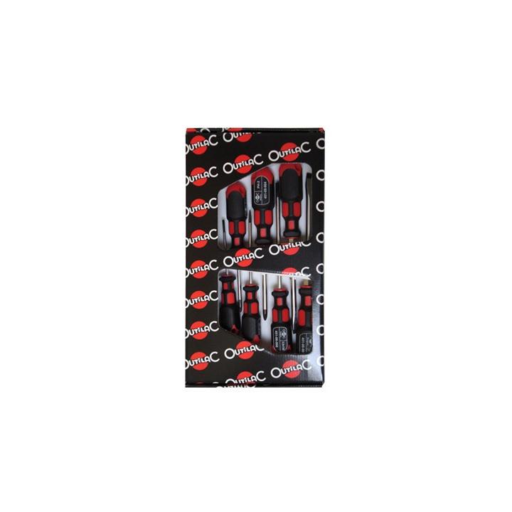 Set of 7 screwdrivers OUTILAC