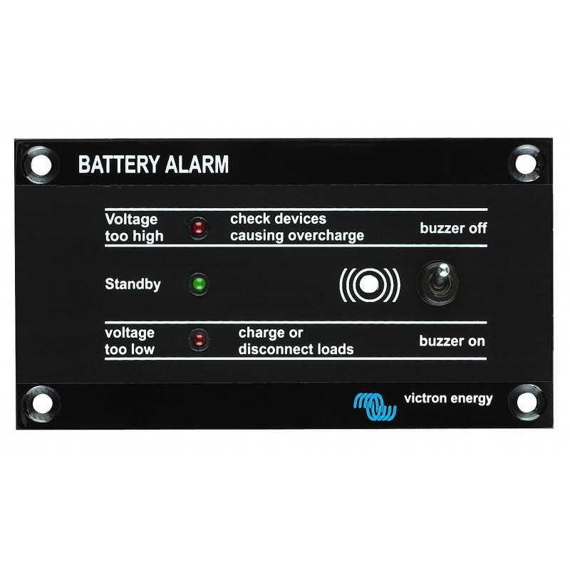 Victron GX battery alarm
