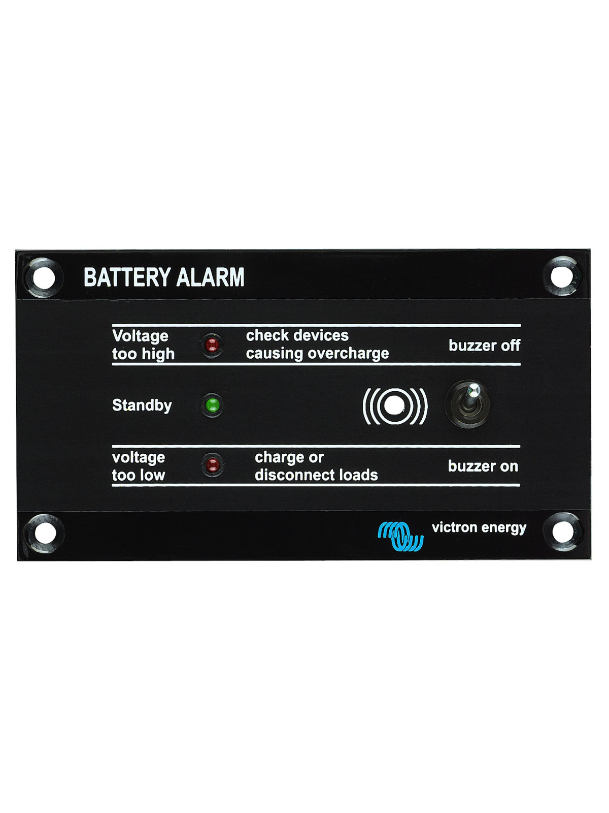 Victron GX batterij alarm