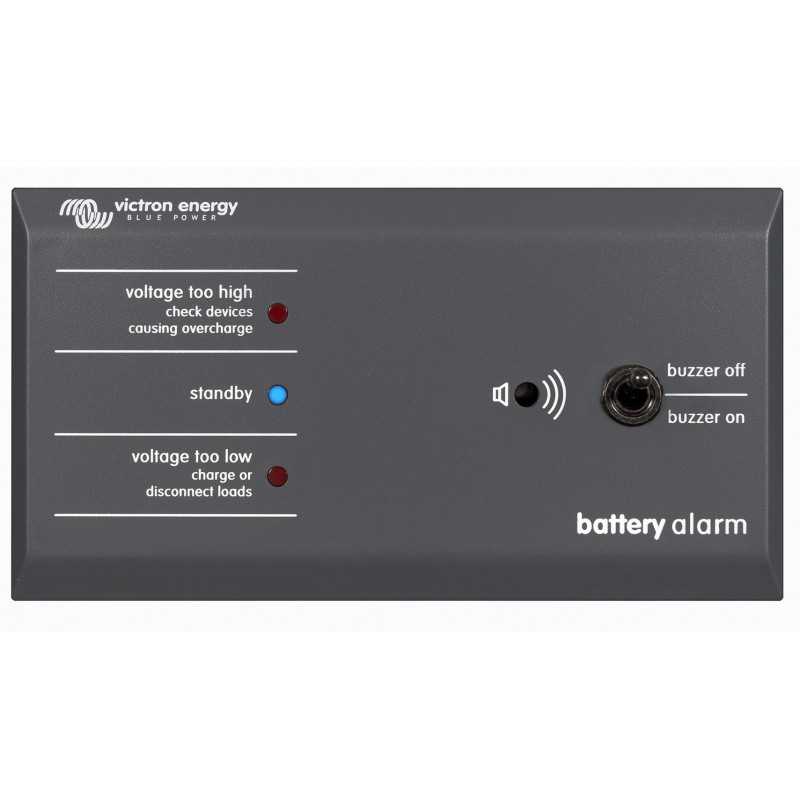 Victron GX battery alarm