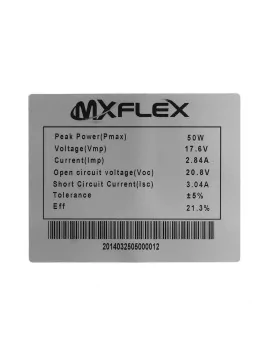 MX FLEX XTD Solar Panel 50Wp