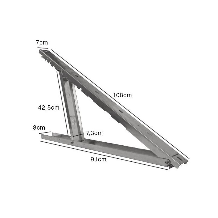 Kit de fijación para estructura de suelo