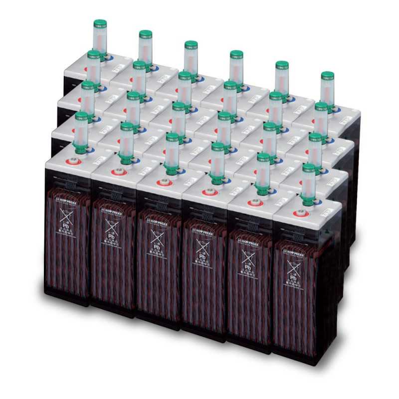 43 kWh OPzS 48V batterijpakket