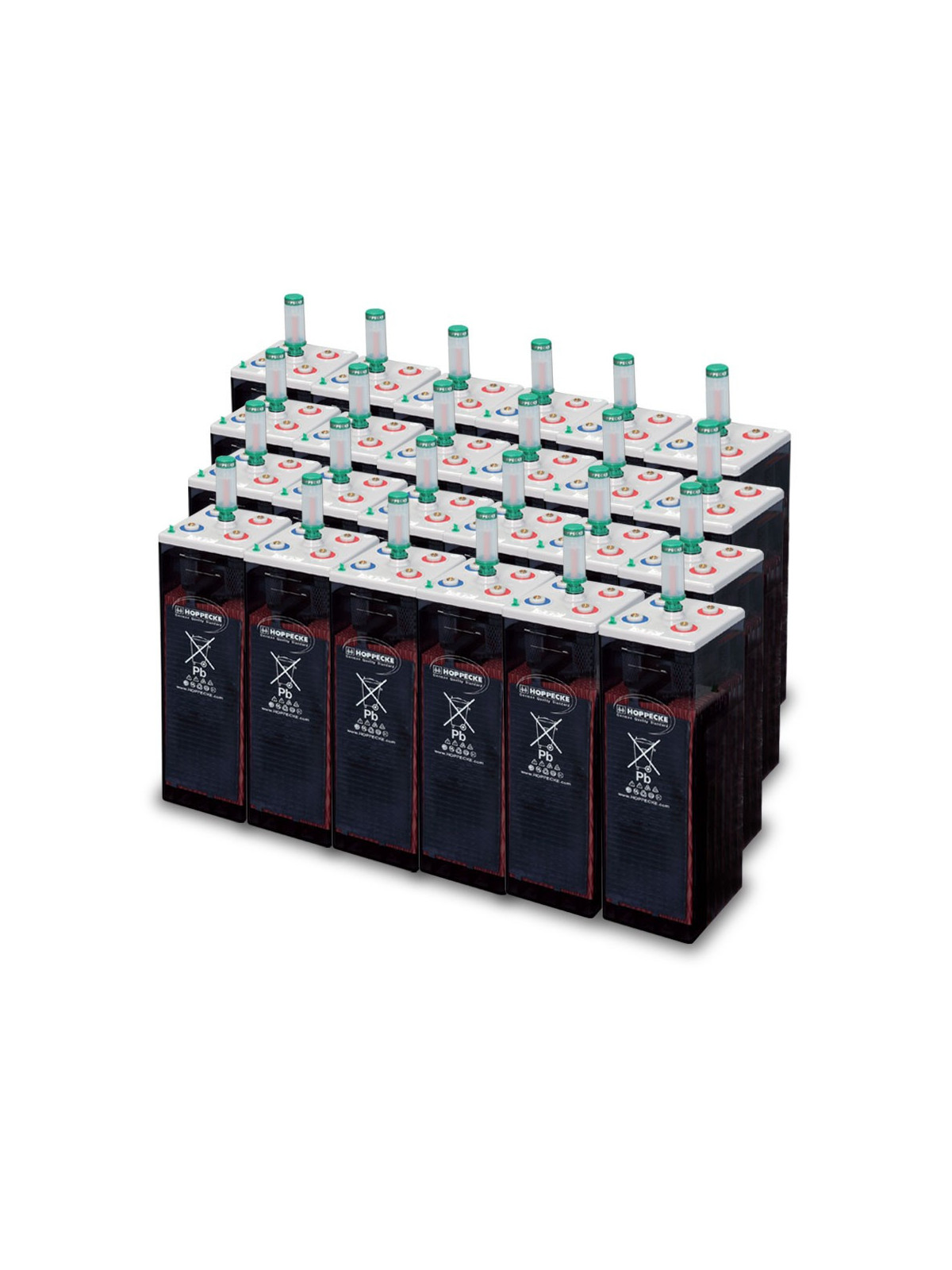 65 kWh OPzS 48V batterijpakket