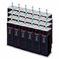 120 kWh OPzS 48V batterijpakket