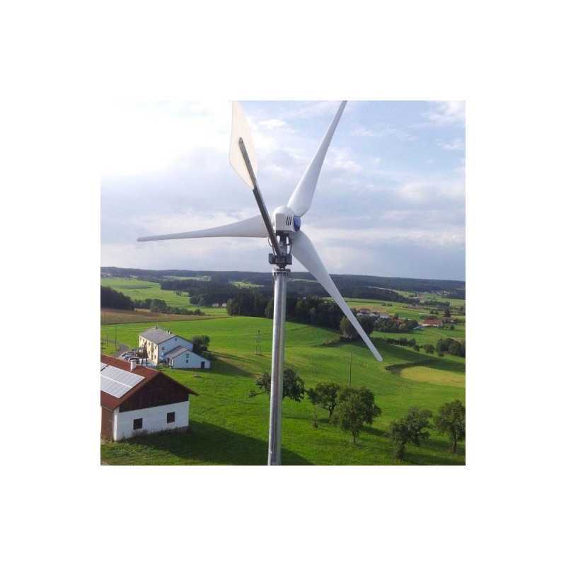 Wind turbine ANTARIS 3.5 kW connected to the grid