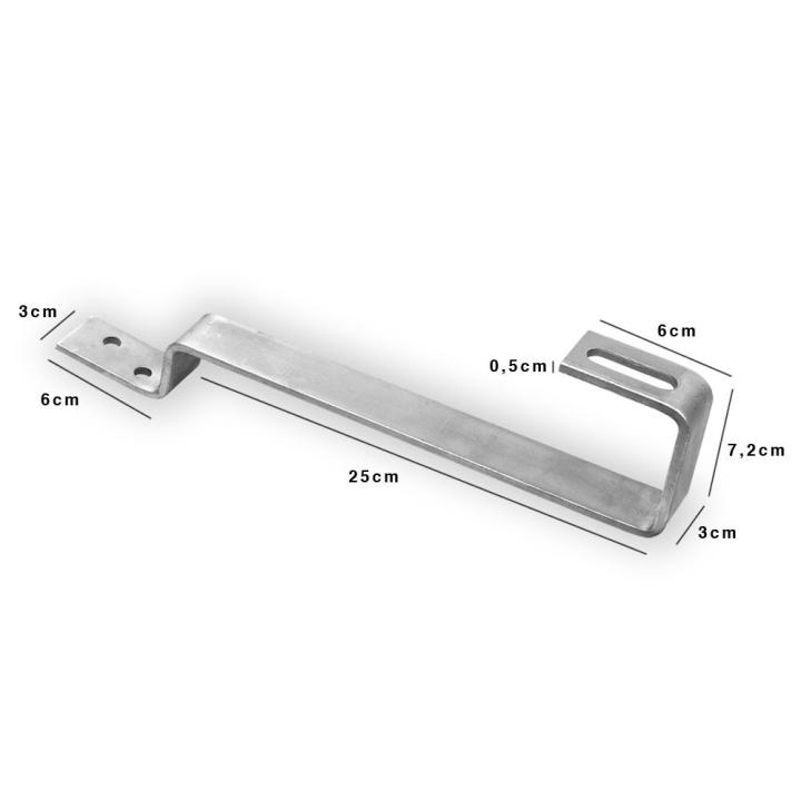 Kit de fixation sur toit en ardoises