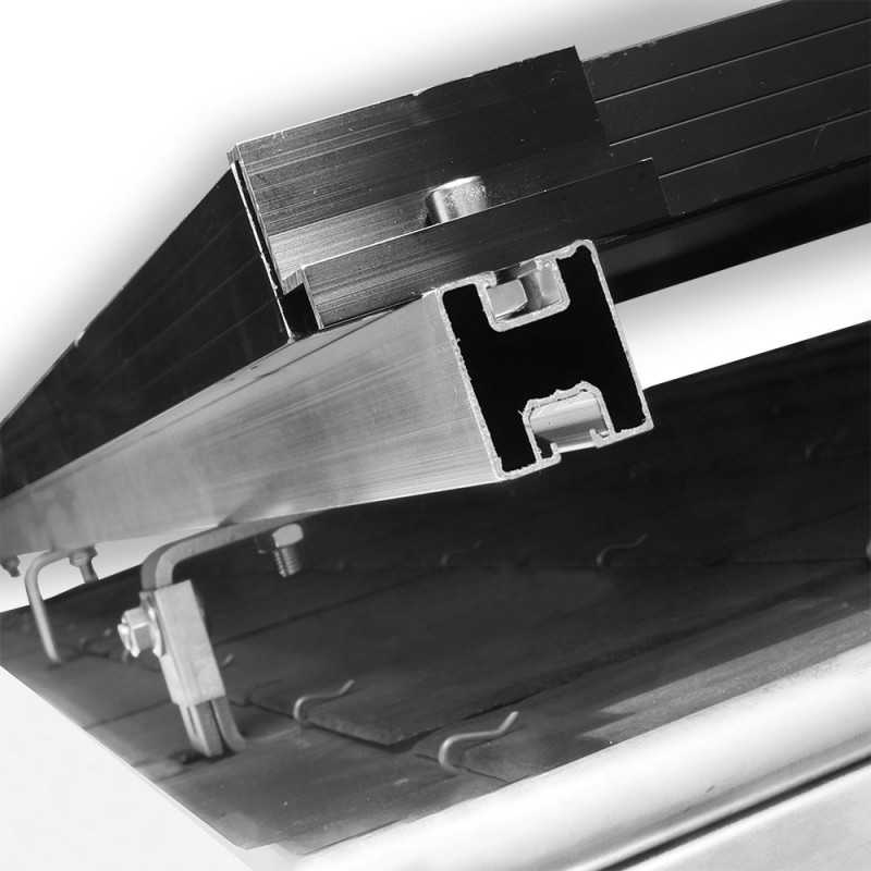 35x40 aluminum rail for solar panel mounting